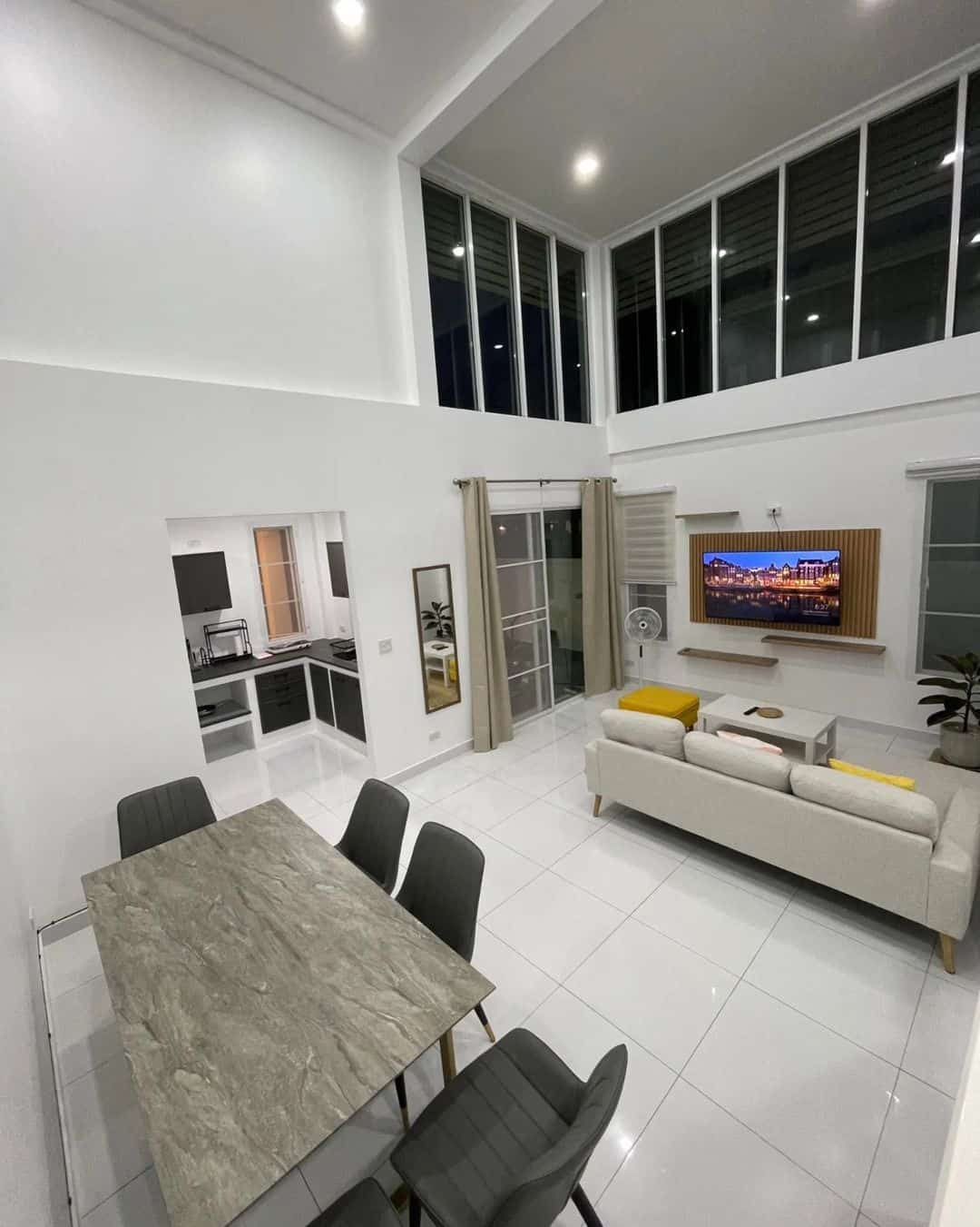 khao lak house for rent living room